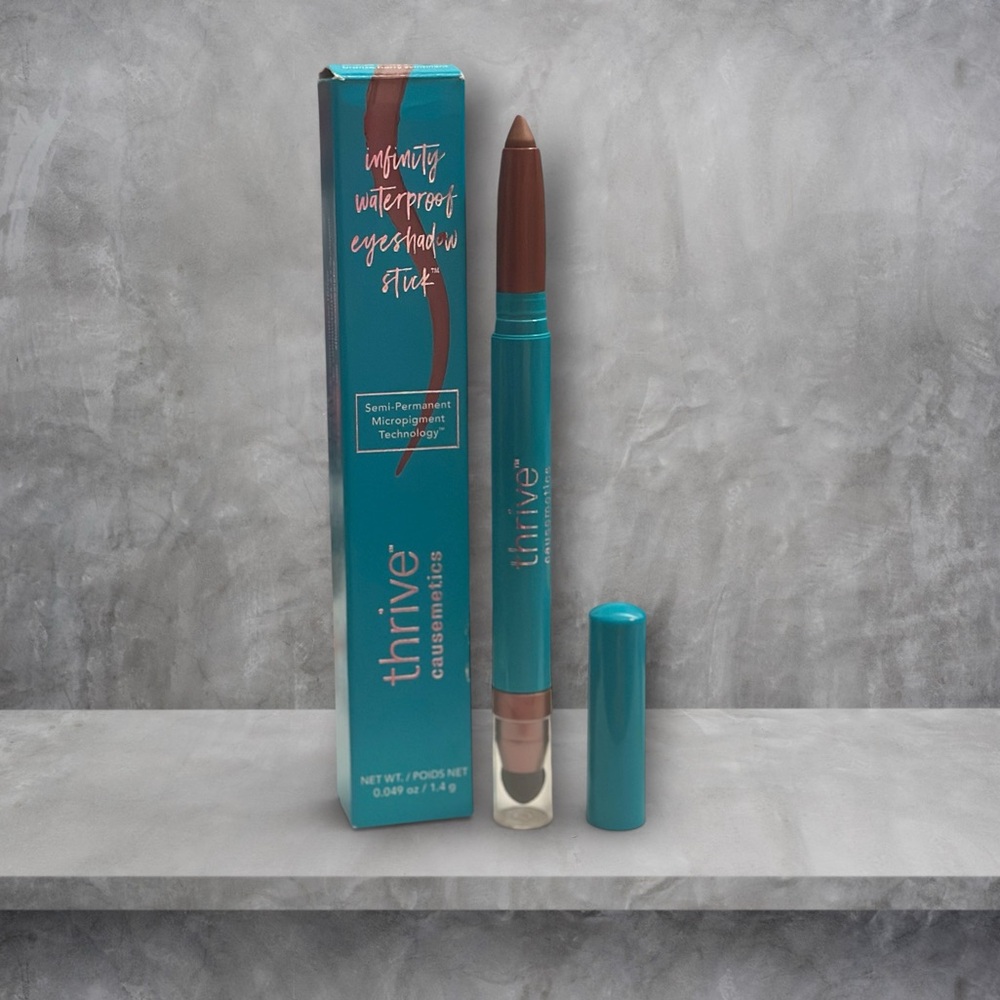 Thrive Elena Infinity Waterproof Eyeshadow Stick- bronze berry shimmer, vegan